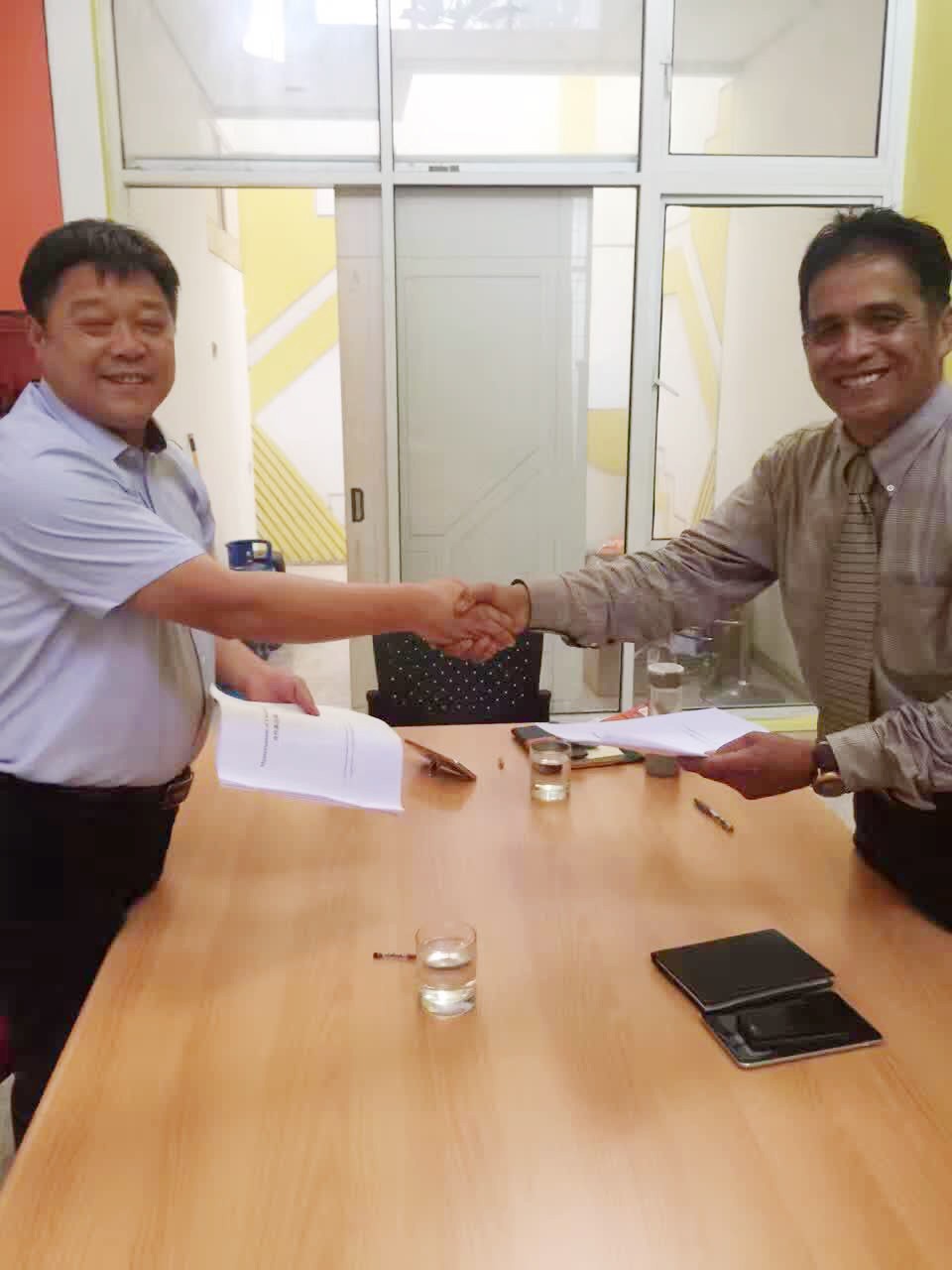 Shanghai Shisheng Industrial Co., Ltd. opens the Southeast Asian market Signing site